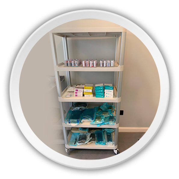 3401 - Estantería de suministros con 4 ruedas móviles - Imagen 3